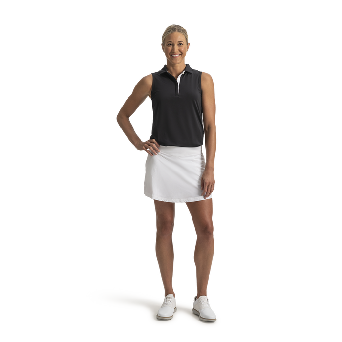 Sleeveless Lisle Women - Black