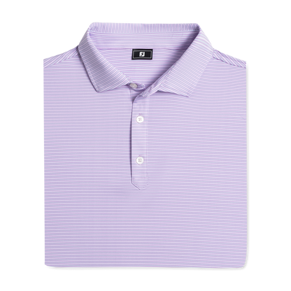 Smooth Stripe Lisle - Orchid / Ice Water / White