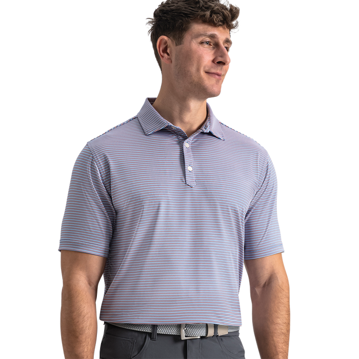 Riviera Blue / White / Peach / 3XL