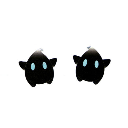 "Special Star" Stud Earrings in Black