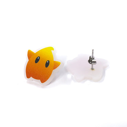 "Special Star" Stud Earrings in Black