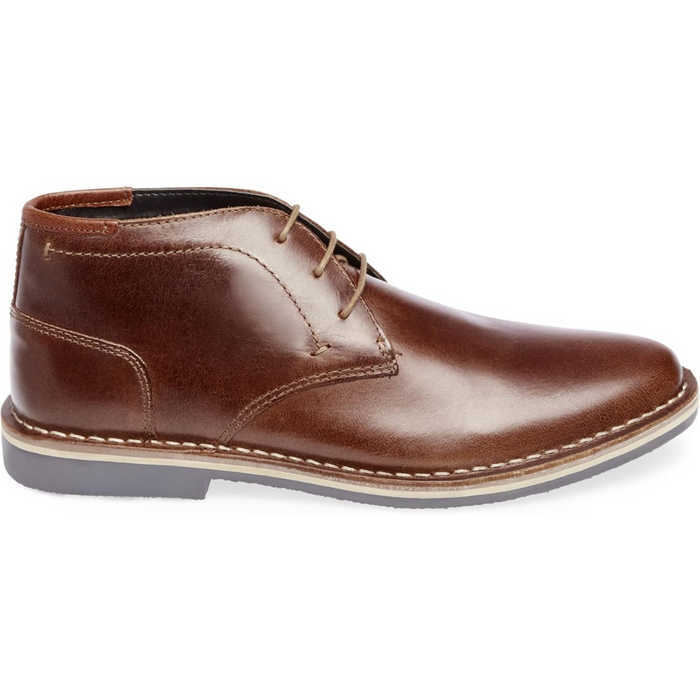 Steve Madden Men's P-Symin Cognac Chukka Shoes- 1818949