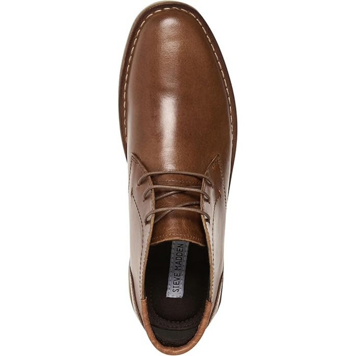 Steve Madden Men's P-Symin Cognac Chukka Shoes- 1818949