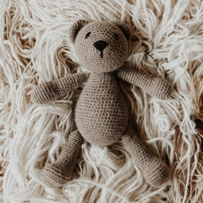 Sun Bear Knit Play Toy - Last Chance