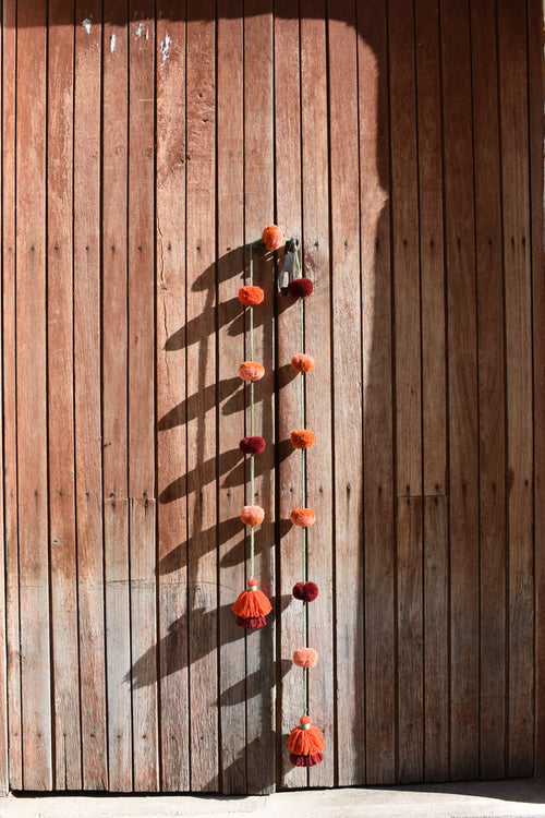 Tassel Pom Pom Garland