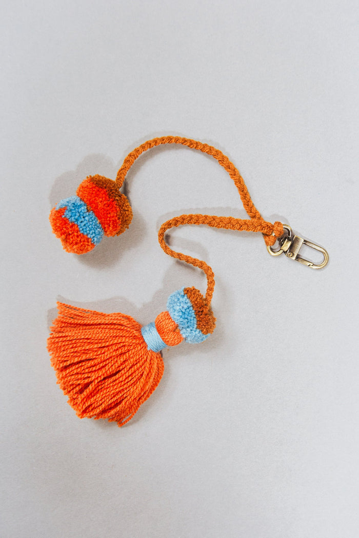 Tassel Pom Pom Keychain - Last Chance