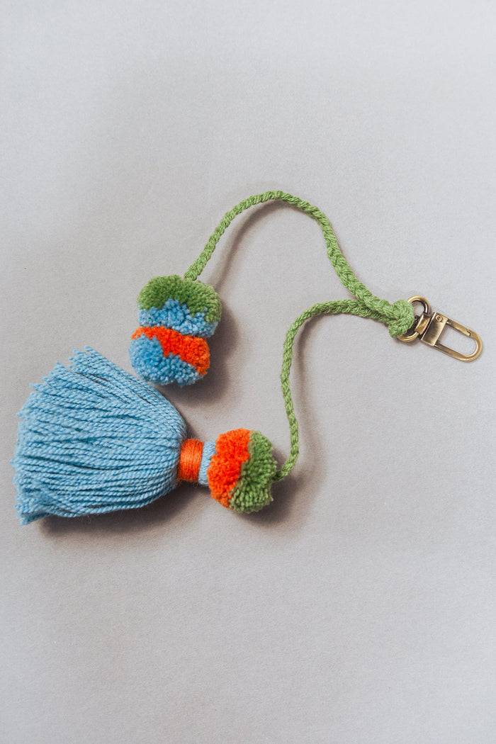 Tassel Pom Pom Keychain - Last Chance