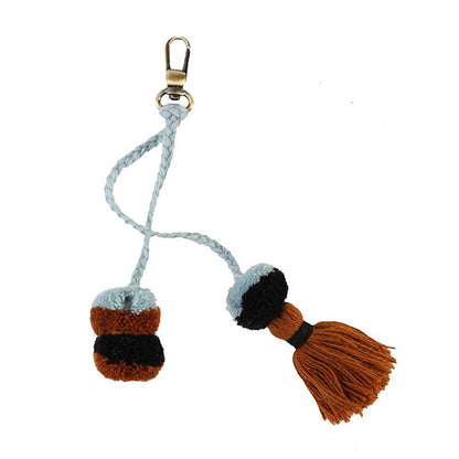 Tassel Pom Pom Keychain - Last Chance