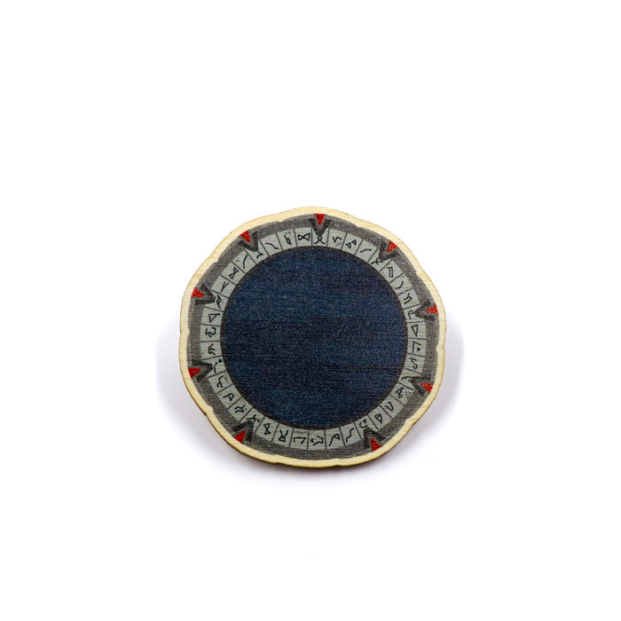 "The Gate" Wooden Pin