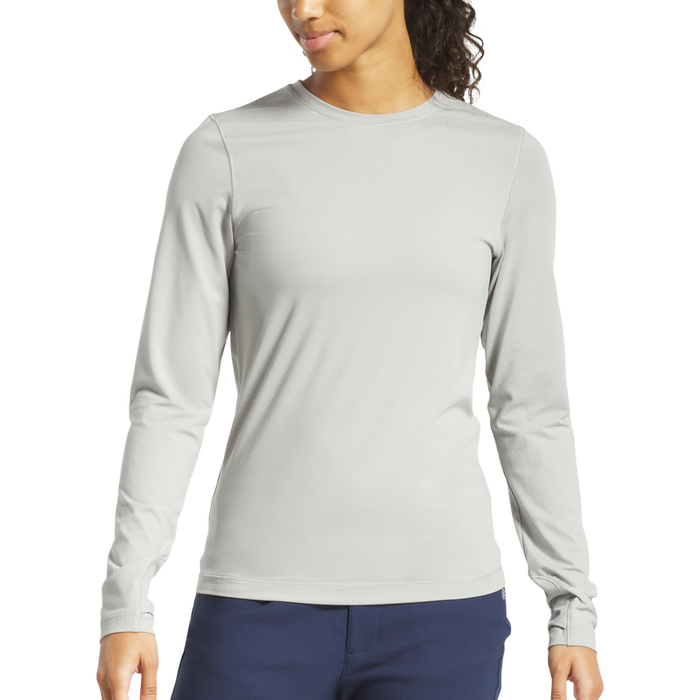 ThermoSeries Long Sleeve Base Layer Women - Heather Grey