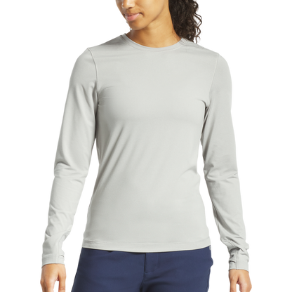 ThermoSeries Long Sleeve Base Layer Women - Heather Grey