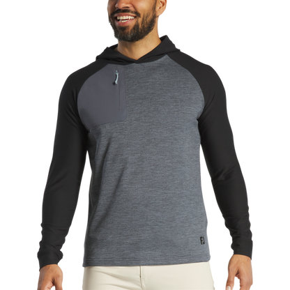 ThermoSeries Pullover Hoodie - Charcoal / Black