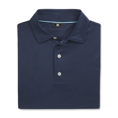 Tonal Dot Print Lisle - Navy