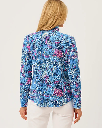 UPF 50 Skipper Popover (Multi Paisley Parade)