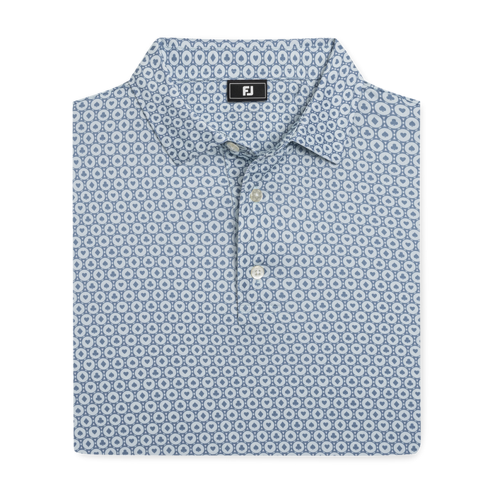 Vegas Marker Lisle - Mint Julep / Windward Blue / White