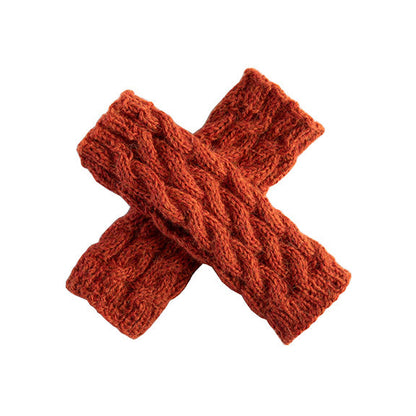 Wayra Cable Fingerless Gloves - Last Chance