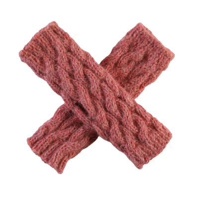 Wayra Cable Fingerless Gloves - Last Chance