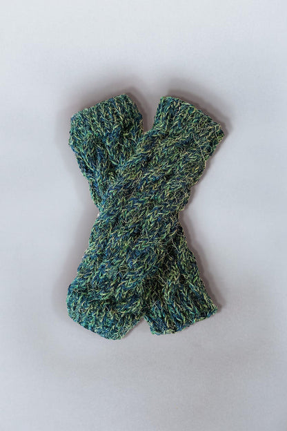 Wayra Cable Fingerless Gloves - Last Chance