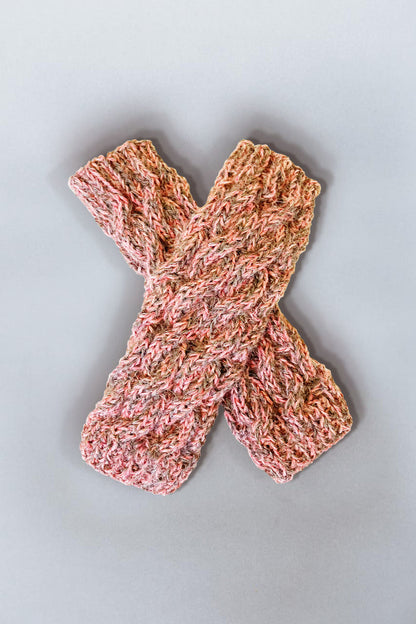 Wayra Cable Fingerless Gloves - Last Chance