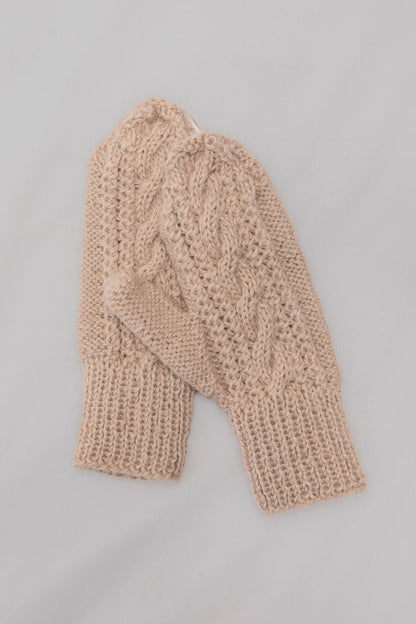 Wayra Cable Mittens