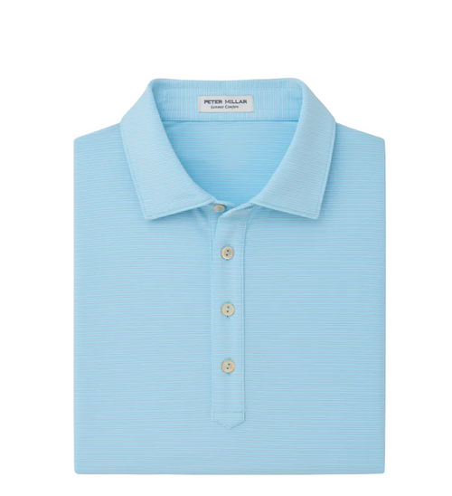 Wynn Performance Polo Hogan Hard Collar (Robin Blue)